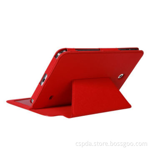 PU Stand Cases for Samsung Galaxy Tab 4 7.0, Access to All Ports and Functions